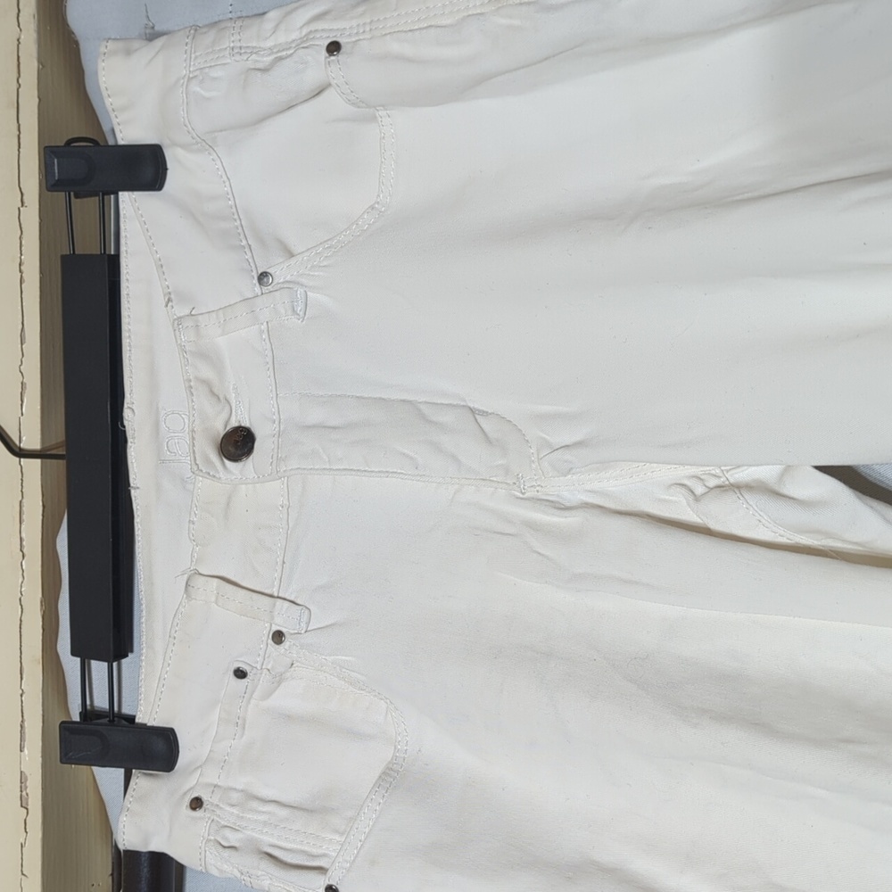 Jag Jeans cropped wide leg white low rise size 6 - Picture 6 of 11